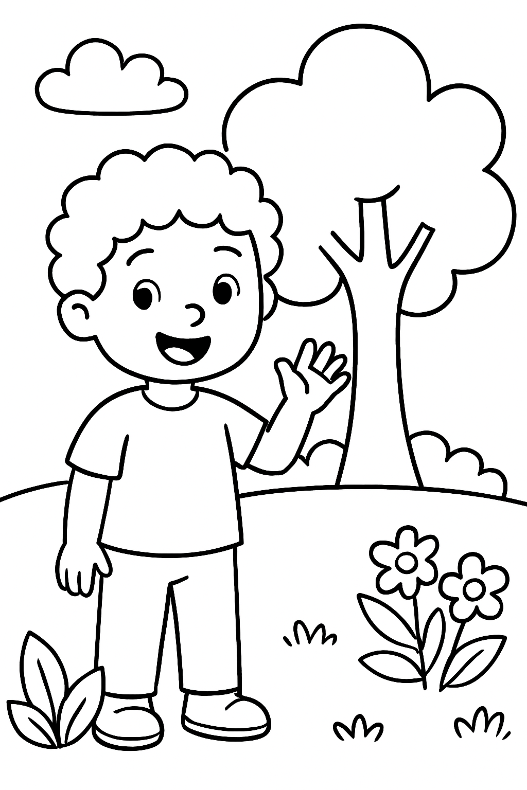 Colouring sheet of Jay